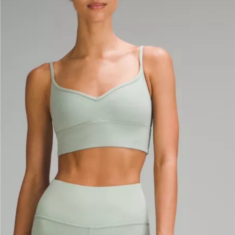 Lululemon Align™ Sweetheart Bra
Light Support, A/B Cup *NWT 10/Palm Court